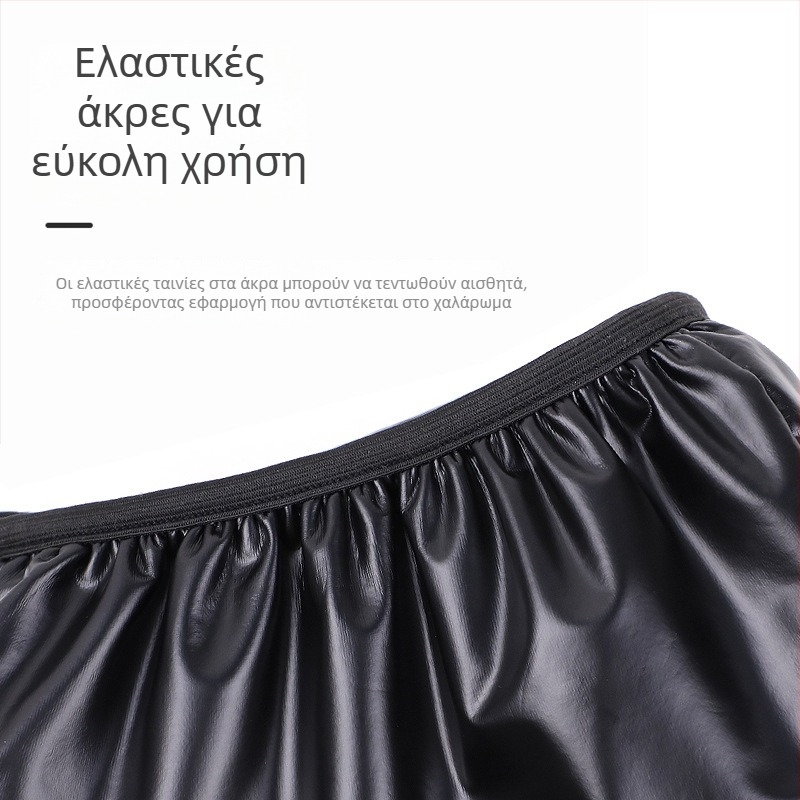 Κάλυμμα βροχής κράνους ποδηλάτου, PU υλικό, Unisex ενήλικες, αδιάβροχο και ανθεκτικό στον άνεμο