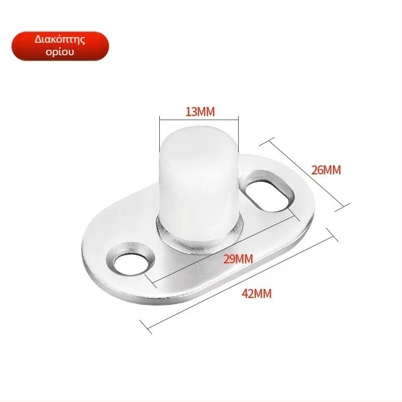 Universal Hanging Wheel για συρόμετες πόρτες — υλικό: νάιλον + ατσάλι + κράμα; μοντέλο: Universal Hanging Wheel; εφαρμογή: συρόμετες πόρτες, ξύλινες πόρτες; στυλ: μοντέρνο μινιμαλιστικό