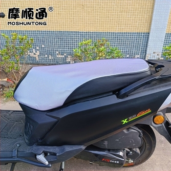 Κάλυμμα καθίσματος ηλεκτρικού οχήματος με ψύξη, τεχνητή δερμάτινη επιφάνεια, χωρίς γέμισμα, μάρκα Moshuntong, κατάλληλο για όλες τις εποχές