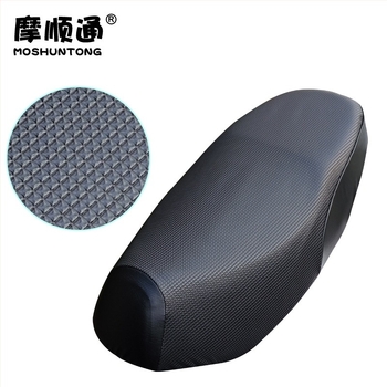 Κάλυμμα καθίσματος ηλεκτρικού οχήματος με ψύξη, τεχνητή δερμάτινη επιφάνεια, χωρίς γέμισμα, μάρκα Moshuntong, κατάλληλο για όλες τις εποχές