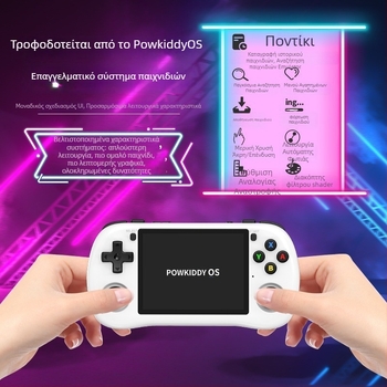 POWKIDDY X35H Φορητή Ρετρό Κονσόλα Χειρός - Joystick σε στυλ GBA, Λειτουργικό Σύστημα Linux, Μνήμη 16/64/128GB, USB, Ήχος 3,5 mm