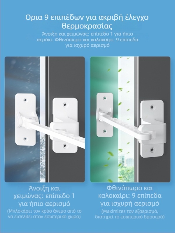 Περιοριστής παραθύρου Casement με κλειδαριά, μοντέλο 20201202, υλικό: Άλλο, προσαρμογή: Δεν διατίθεται, κατάλληλο για άλλα παράθυρα