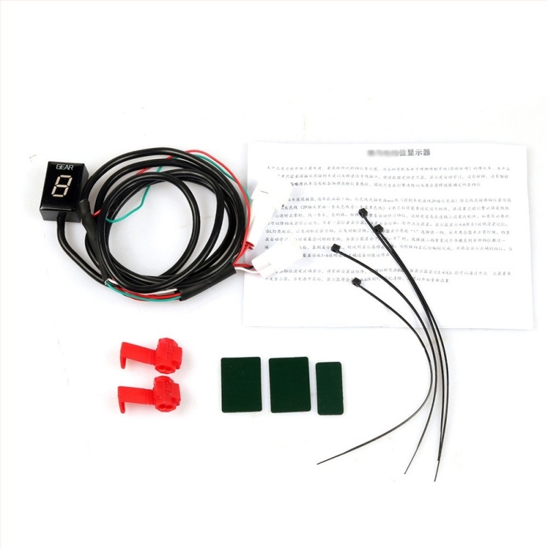 LED ένδειξη γραναζιών για μοτοσικλέτα Yamaha – ψηφιακός δείκτης, εύρος 1–6 ταχυτήτων, μάρκα S2R