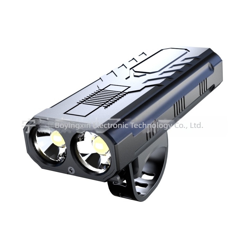 Φως μπροστινό ποδηλάτου και φακός 2-σε-1, LED 5W, επαναφορτιζόμενο με μπαταρία 800 mAh, αδιάβροχο