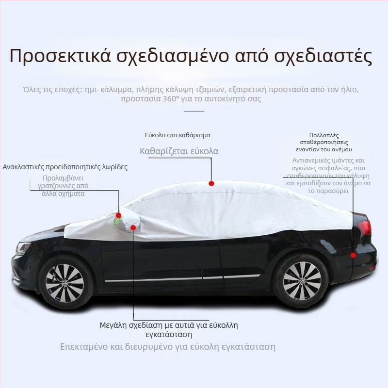 Κάλυμμα αυτοκινήτου από αλουμινόφιλμ, καθολική εφαρμογή, προσαρμοσμένη επεξεργασία, Han Fan Vision