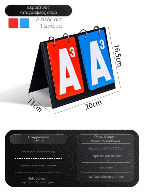 Guandan πίνακας βαθμολογιών PVC – προσαρμόσιμο λογότυπο, ιδιωτική ετικέτα αδειοδοτημένη, για το παιχνίδι Guandan