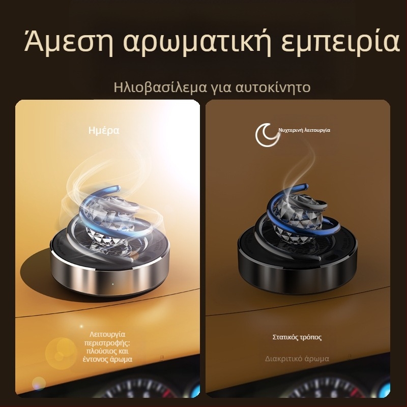 Αρωματικός διαχύτης αυτοκινήτου με μεταλλική βάση, τοποθέτηση σε κάθισμα, θαλασσινό άρωμα, 50–100 mL
