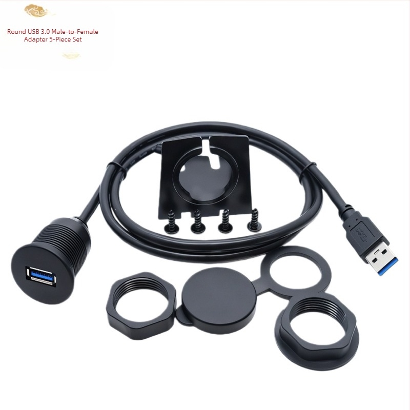 Καλώδιο επέκτασης USB για όχημα με μία θύρα, αδιάβροχο, USB 3.0/2.0, ανδρ.-θηλυκό, μήκος 0,3/1/2 m