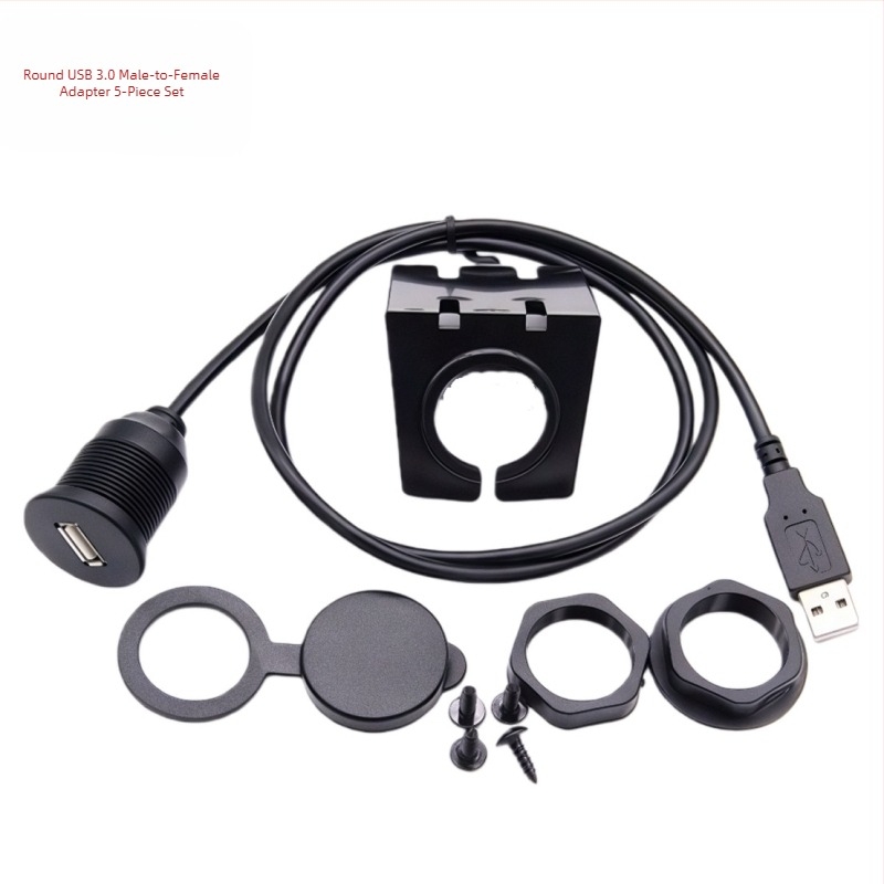 Καλώδιο επέκτασης USB για όχημα με μία θύρα, αδιάβροχο, USB 3.0/2.0, ανδρ.-θηλυκό, μήκος 0,3/1/2 m