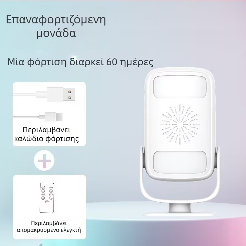 Θυροτηλέφωνο με φωνητική λειτουργία δύο κατευθύνσεις, DH808 μοντέλο, τροφοδοσία: μπαταρία/ρεύμα, 6V-9V, ποικιλία ήχων κλήσης, κατανάλωση 0.5