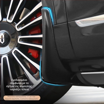 Control ze ABS πλαστικό φτερό τροχού για Wenjie M8 – εμπρόσθιο φτερό για τον τροχό, συμβατό με Ask the World M8