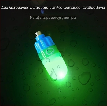 Seafrogs SOS φως σήματος κατάδυσης — ABS φορητό υποβρύχιο φως, αδιάβροχο έως 60 m, συνοδευτικό φως κατάδυσης για νυχτερινές καταδύσεις, δυνατότητα προσαρμογής λογοτύπου