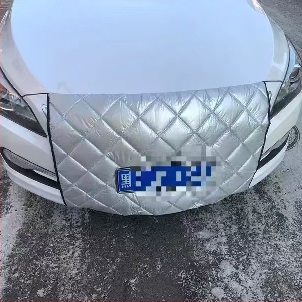 Κάλυμμα για το εμπρόσθιο παρμπρίζ αυτοκινήτου, παχυσμένο ύφασμα Oxford με βαμβάκι, καθολική εφαρμογή, ενσωματωμένη εγκατάσταση, μόνωση για τον χειμώνα