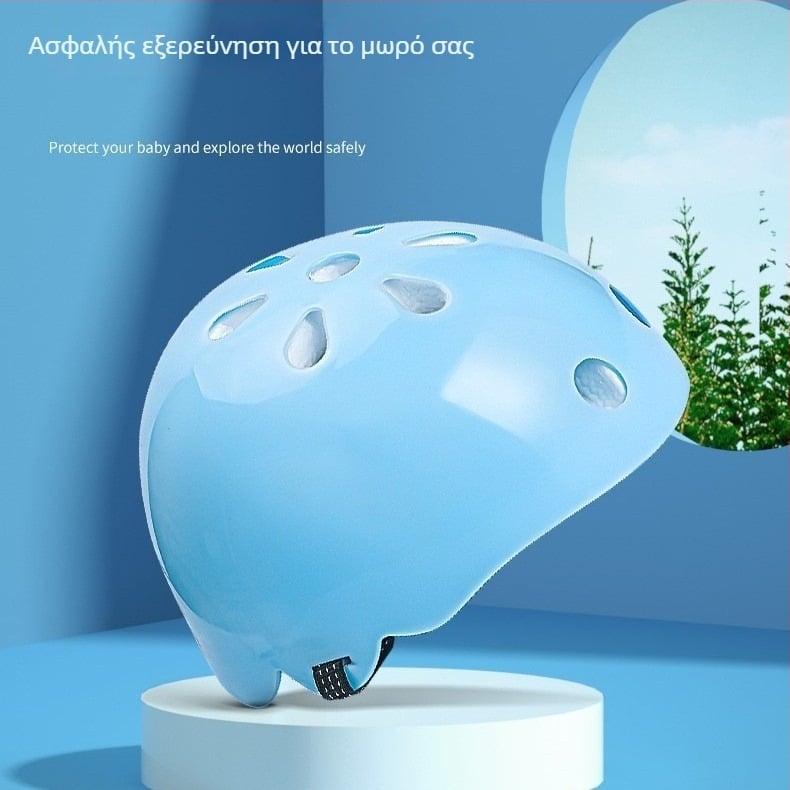 Παιδικό κράνος για ποδηλασία, ρόλερ και σκέιτμπορντ (Υλικό EPP; κράνος τύπου μισού κεφαλιού; για παιδιά; κατάλληλο για πατίνι)