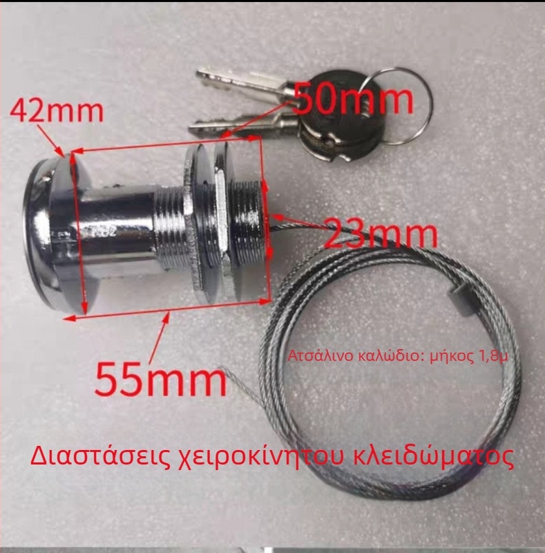 Σετ εξαρτημάτων μετάδοσης πόρτας γκαράζ για χειροκίνητη αποσύνδεση κατά τη διάρκεια διακοπής ρεύματος, μοντέλο Mypj-1, περιλαμβάνει οδηγό ράγας, τροχό οδηγίας και γρανάζι