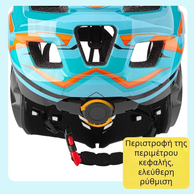 Παιδικό κράνος ποδηλάτου ισορροπίας με πλήρη κάλυψη, Unisex, Off-road στυλ, Υλικό PC+EPS, Προσαρμόσιμο μοτίβο graffiti