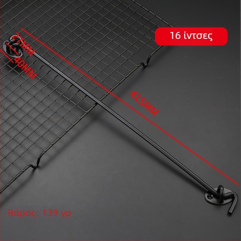 Γάντζος παραθύρου από ανοξείδωτο ατσάλι — φινίρισμα βουρτσισμένο, κατάλληλος για πόρτες και παράθυρα με ανθεκτικό αέρα, μοντέλο: γάντζος παραθύρου, μάρκα: Dawei, στυλ: μοντέρνο μινιμαλιστικό