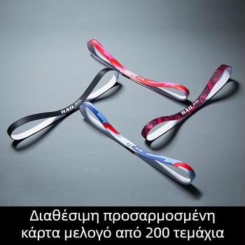 Myboth πολυεστερική κορδέλα για το κεφάλι, απορροφά τον ιδρώτα και αντιολισθητική – για τρέξιμο και γιόγκα – αξεσουάρ γυμναστικής