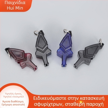 Αθλητική σφυρίχτρα — ABS υλικό, προσαρμοσμένος σχεδιασμός, δυνατότητα εκτύπωσης λογότυπου, κατάλληλη για τρέξιμο, αθλήματα σκοποβολής, ποδοσφαιρικό βόλεϊ και εξοπλισμό διασκέδασης σε αγωνιστικούς χώρους