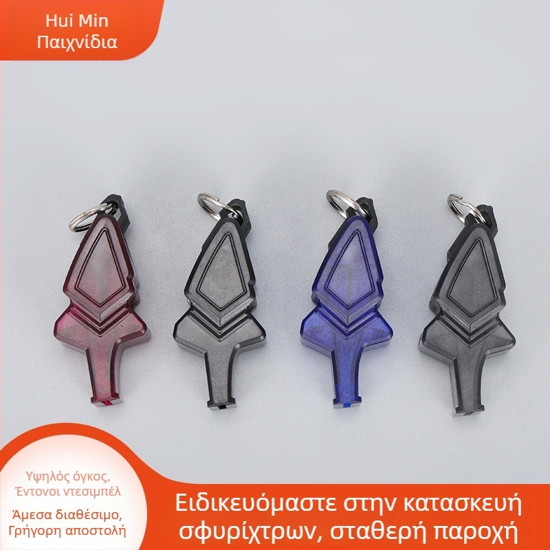 Αθλητική σφυρίχτρα — ABS υλικό, προσαρμοσμένος σχεδιασμός, δυνατότητα εκτύπωσης λογότυπου, κατάλληλη για τρέξιμο, αθλήματα σκοποβολής, ποδοσφαιρικό βόλεϊ και εξοπλισμό διασκέδασης σε αγωνιστικούς χώρους