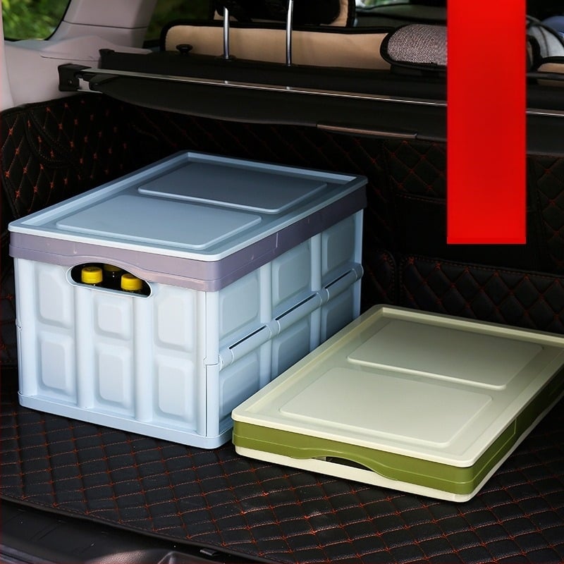 Πτυσσόμενη κούτα αποθήκευσης αυτοκινήτου και οικία για πορτμπαγκάζ, εγκατάσταση με κόλλα