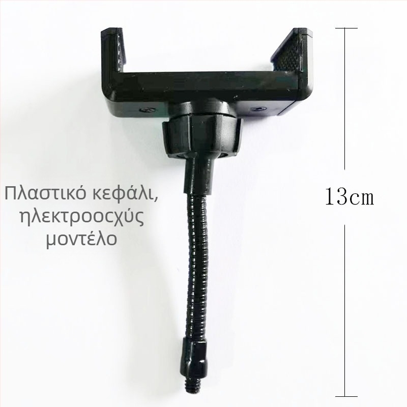 Ρινγκ φως με ευέλικτο σωλήνα και κλιπ για κινητό για ζωντανές μεταδόσεις — μεταλλικό σώμα, μοντέλο Hose, αξεσουάρ φωτισμού