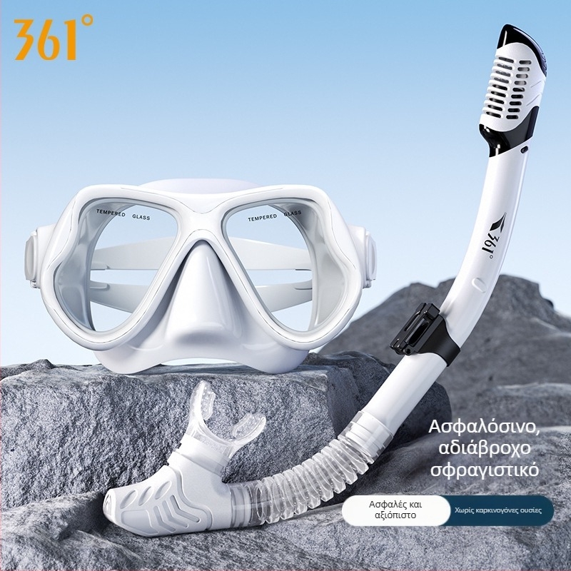 361 Snorkel — επαγγελματικό υποβρύχιο αναπνευστικό σύστημα για ενήλικες και εφήβους, ελεύθερο κολύμπι με σνόρκελ