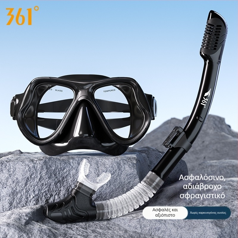 361 Snorkel — επαγγελματικό υποβρύχιο αναπνευστικό σύστημα για ενήλικες και εφήβους, ελεύθερο κολύμπι με σνόρκελ