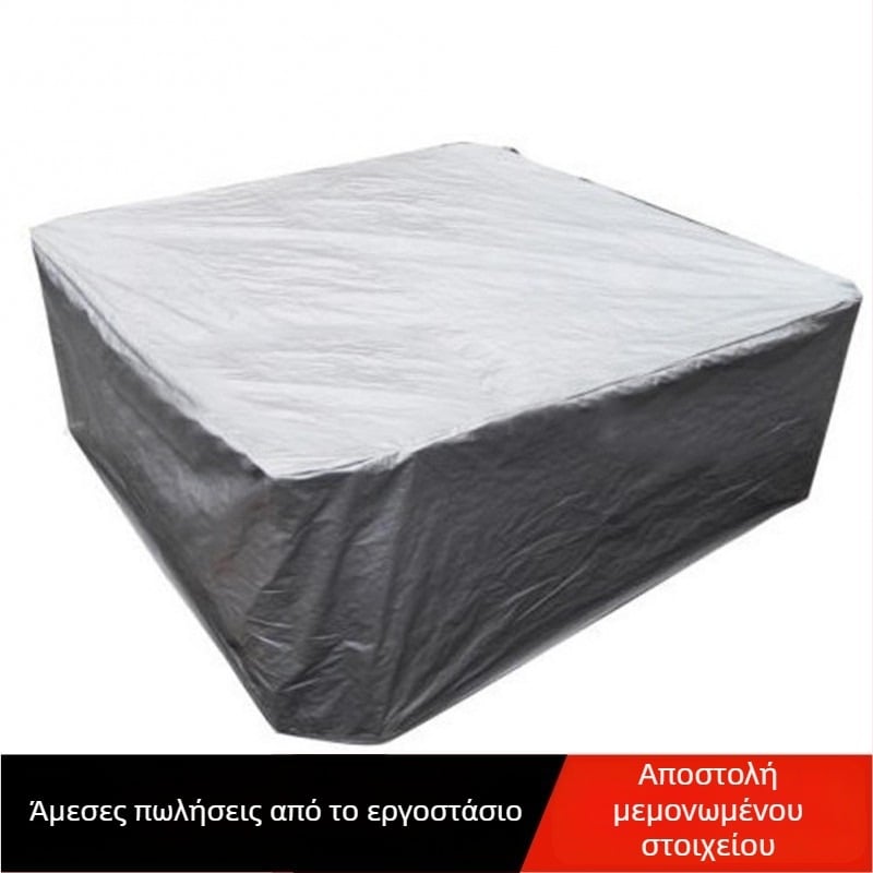Κάλυμμα spa/πισίνας από Oxford ύφασμα για εσωτερική και εξωτερική χρήση, αδιάβροχο και προστασία από σκόνη, προστασία από φύλλα, κάλυμμα τραπεζιού και καρεκλών, διαθέσιμη προσαρμογή