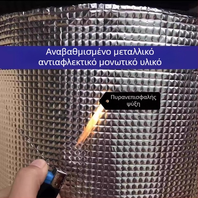 Κάλυμμα εξωτερικής μονάδας κλιματισμού — Διπλής όψεως αλουμινόφυλλο, Απλό στυλ, Κάλυμμα κλιματιστή