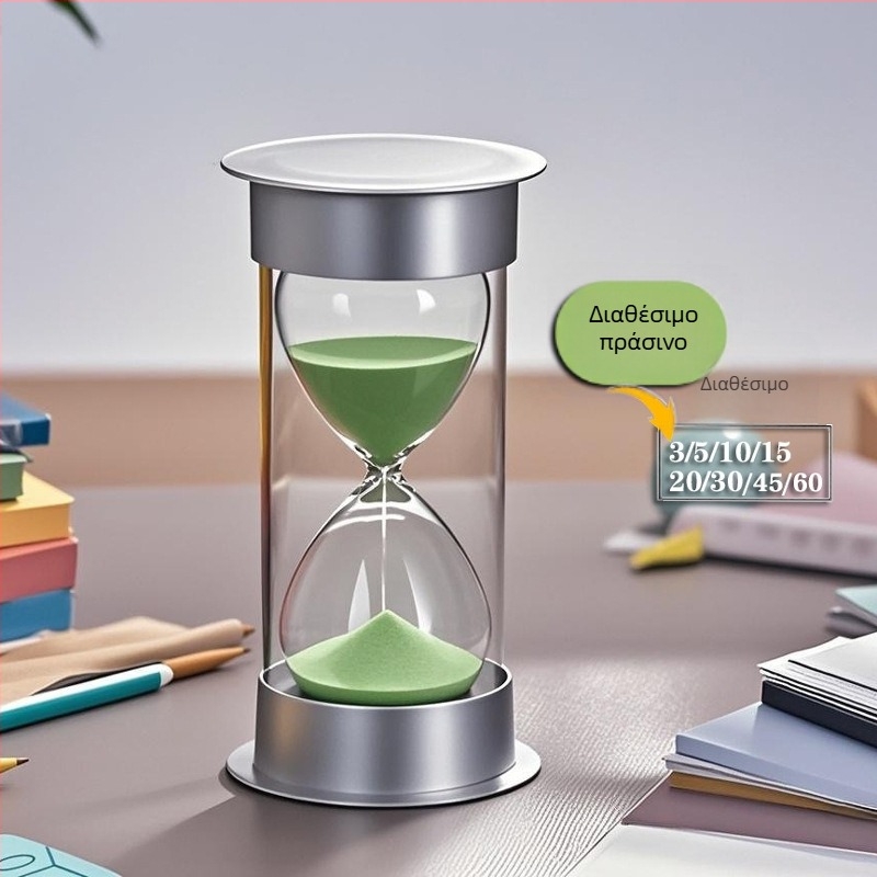 Κουζινικός χρονομετρητής με κλεψύδρα, ανθεκτικό στις πτώσεις, 5/10/30 λεπτά, φυσητό γυαλί, κινέζικου στυλ, επιτραπέζιο διακοσμητικό από τη μάρκα Morning Tide