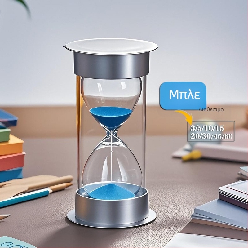 Κουζινικός χρονομετρητής με κλεψύδρα, ανθεκτικό στις πτώσεις, 5/10/30 λεπτά, φυσητό γυαλί, κινέζικου στυλ, επιτραπέζιο διακοσμητικό από τη μάρκα Morning Tide
