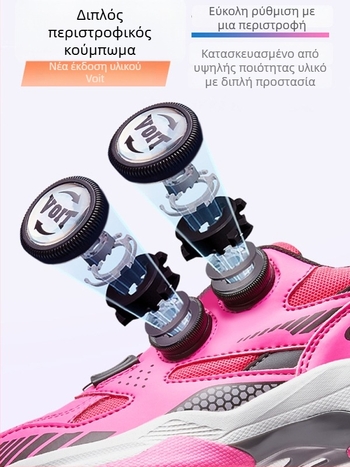 Παπούτσια μπάντμιντον unisex με κούμπωμα, διαπνέον επάνω από δίχτυ, ελαφριά με απορρόφηση κραδασμών, χαμηλό προφίλ, σόλα από καουτσούκ