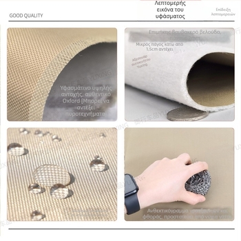 Κάλυμμα αυτοκινήτου από Oxford ύφασμα – προστασία από ήλιο και βροχή, θερμική μόνωση, κατάλληλο για όλα τα μοντέλα