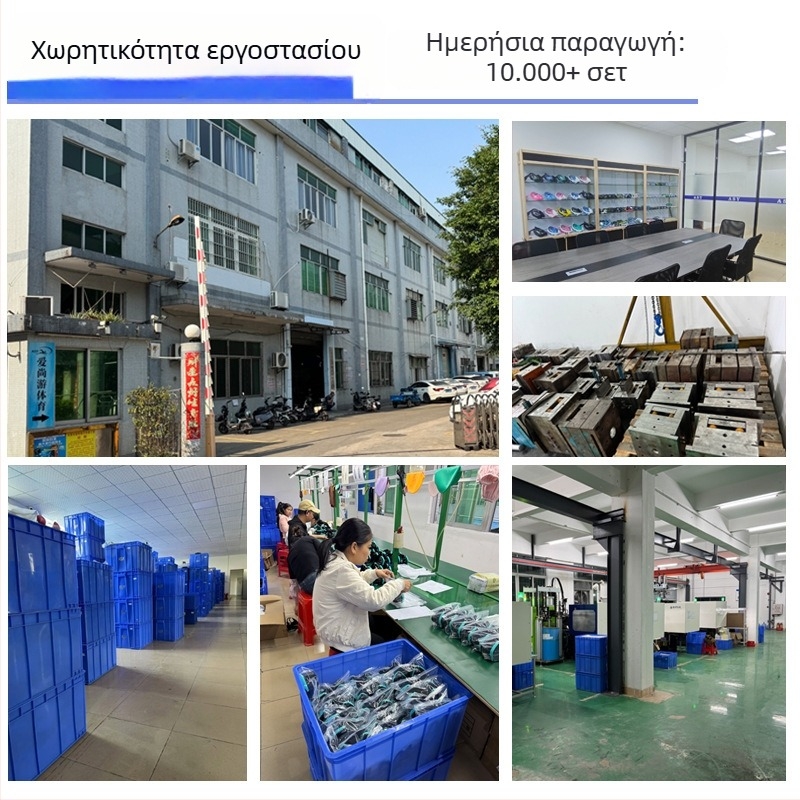 HD μάσκα κατάδυσης με ενσωματωμένη προστασία μύτης από σιλικόνη; υλικά: υγρή σιλικόνη, PC, tempered glass; μάρκα ASY