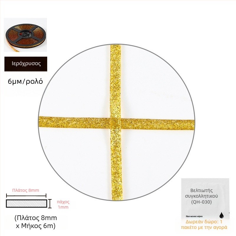 Αυτοκόλλητη σφραγιστική λωρίδα, αδιάβροχη και ανθεκτική στη μούχλα, για πάγκους κουζίνας, μπάνια και νεροχύτες – ευρεία, παχιά και εκτεταμένη