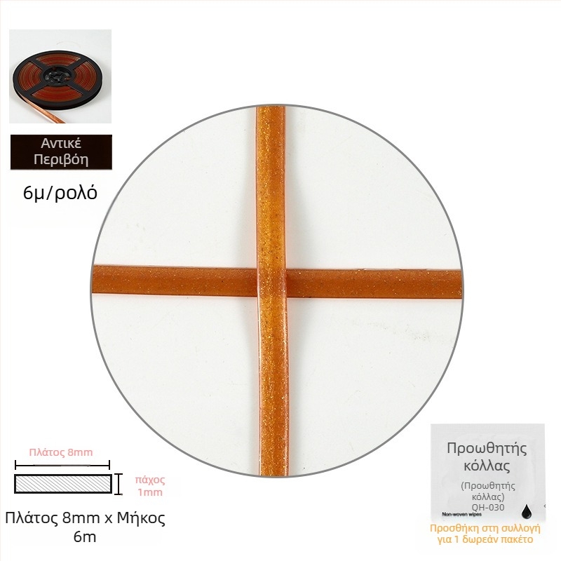 Αυτοκόλλητη σφραγιστική λωρίδα, αδιάβροχη και ανθεκτική στη μούχλα, για πάγκους κουζίνας, μπάνια και νεροχύτες – ευρεία, παχιά και εκτεταμένη