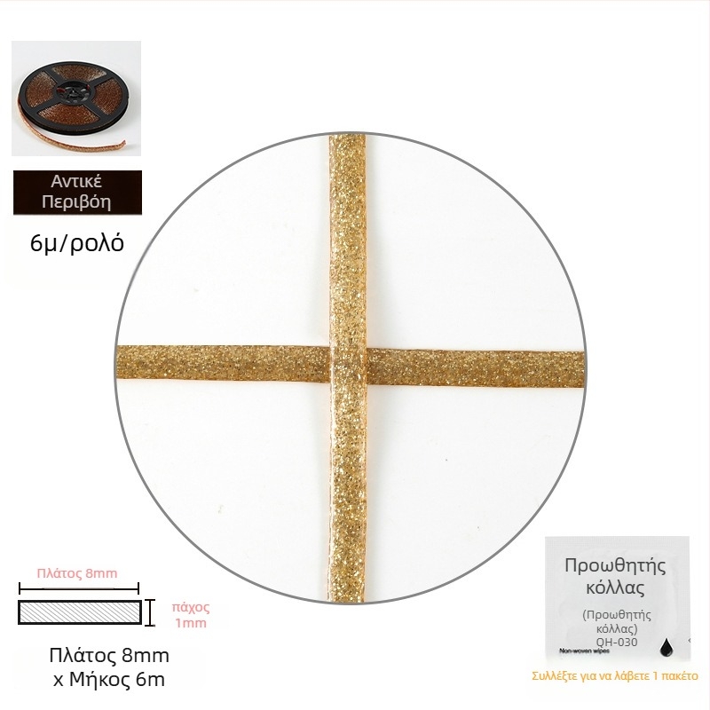 Αυτοκόλλητη σφραγιστική λωρίδα, αδιάβροχη και ανθεκτική στη μούχλα, για πάγκους κουζίνας, μπάνια και νεροχύτες – ευρεία, παχιά και εκτεταμένη