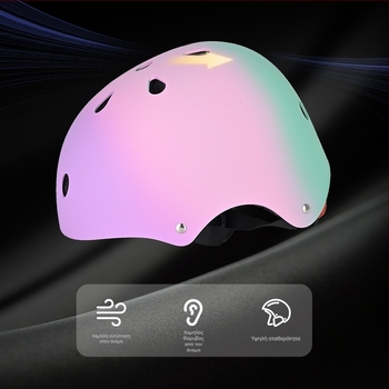 Παιδικό κράνος ποδηλασίας με αποσπώμενη επένδυση, ABS+EPS, Unisex