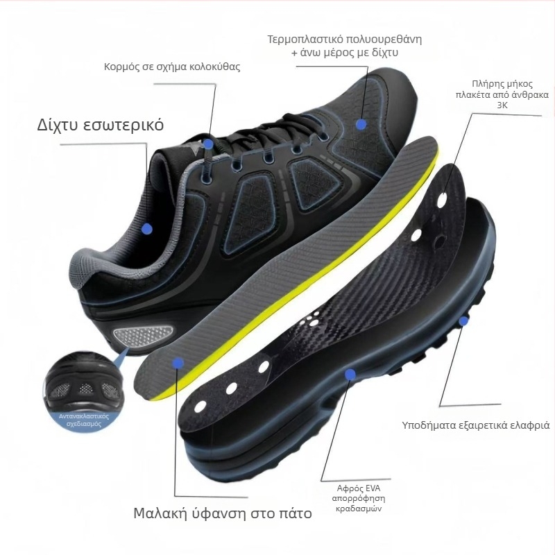 Ανδρικά παπούτσια προπόνησης για ενήλικες – άνω μέρος: TPU + συνθετικό δέρμα + ύφασμα; επένδυση από γούνα κουνελιού; σόλα από δέρμα βοδινού; χαμηλό ύψος φτέρνας 1–3 cm; κλείσιμο με περιστροφική αγκράφα