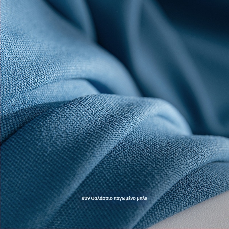 Κουρτίνα παραθύρου από βαμβάκι-λίννο, υψηλό σκίασμα, μοντέρνο μινιμαλιστικό ιαπωνικό στυλ για καθιστικό και υπνοδωμάτιο