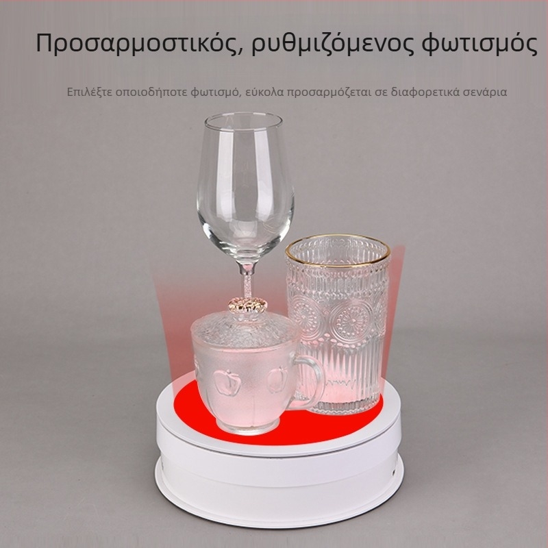 Βάση προβολής προϊόντων — ABS+PC, κατάλληλη για φωτογράφηση προϊόντων, βάρος 0,5 kg, μάρκα Electric turntable