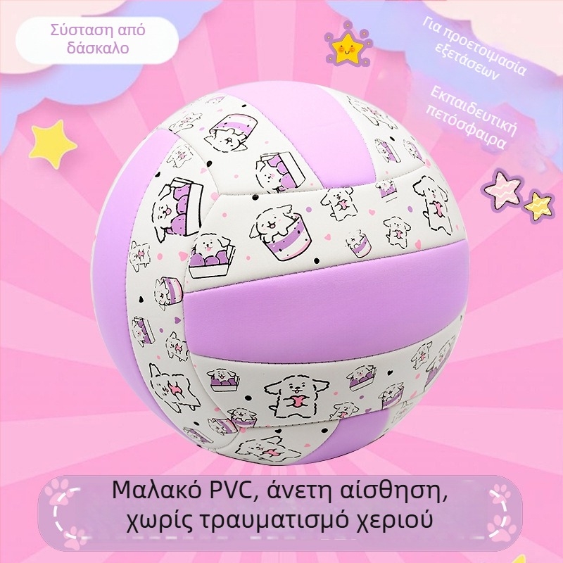 Εσωτερική προπονητική μπάλα βόλεϊ από δέρμα αγελάδας, με δυνατότητα προσαρμογής; εκτύπωση λογότυπου δεν διατίθεται