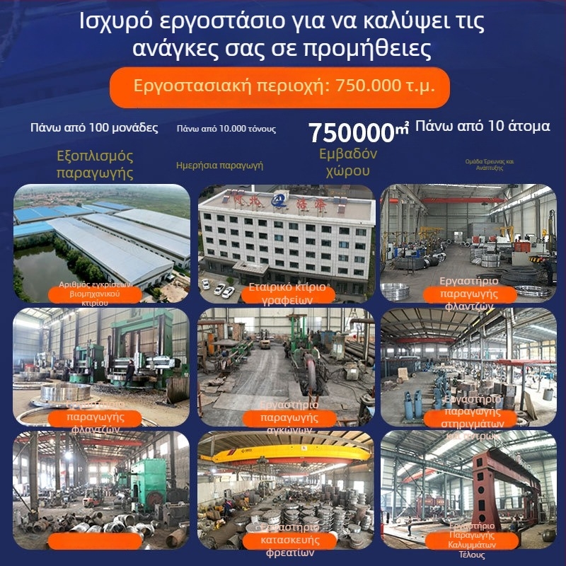 Φλαντζές με εσωτερική βιδωτή σύνδεση, σφυρηλατημένος ανοξείδωτος χάλυβας 304/316L, υψηλής πίεσης