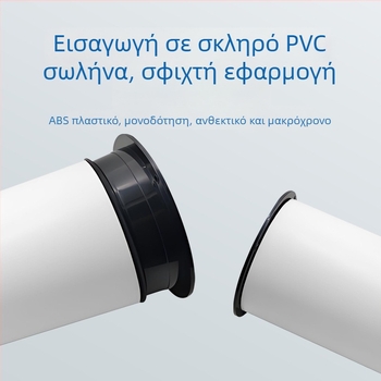 PVC φλαντζικός σύνδεσμος για αγωγούς εξαερισμού, σύνδεση με βίδες, υψηλή αντίσταση σε πίεση, μοντέλο 110/160