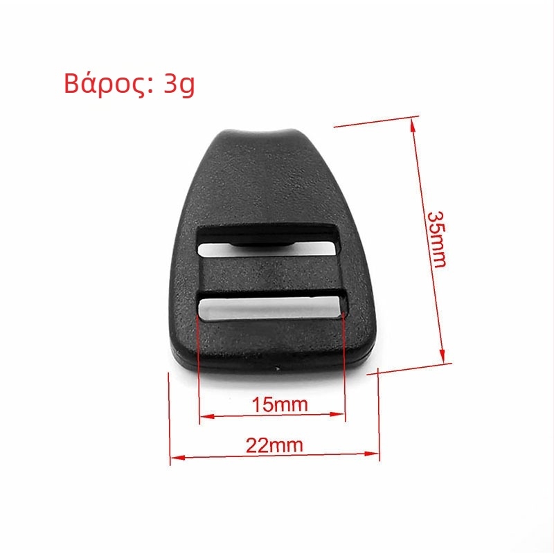 Mee POM πλαστικό κούμπωμα και άγκιστρο ιμάντων για ορειβατικά σακίδια και σκηνές — ανθεκτικό στη φθορά αξεσουάρ αποσκευών