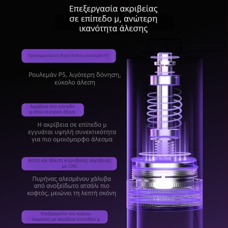 Χειροκίνητος μύλος καφέ, ανοξείδωτη κατασκευή, για κόκκους καφέ