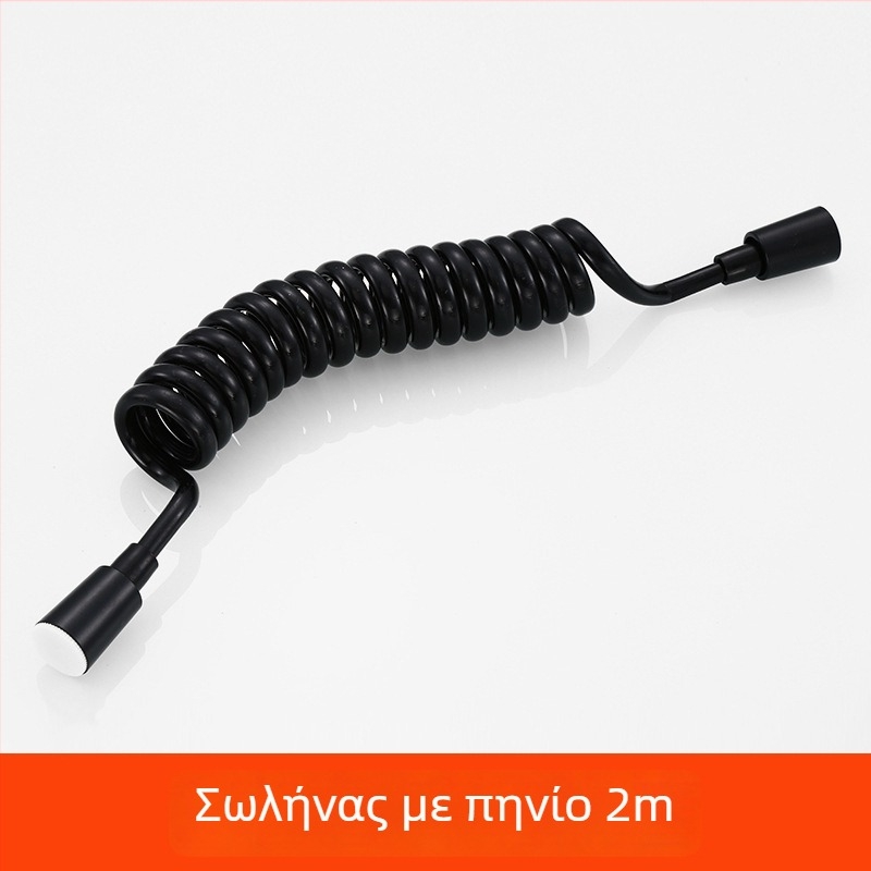 Σετ κεφαλής ντους με χειρολαβή και σωλήνα - Top-Spray βροχής ντους, ανοξείδωτο ατσάλι, περιστρεφόμενη βάση