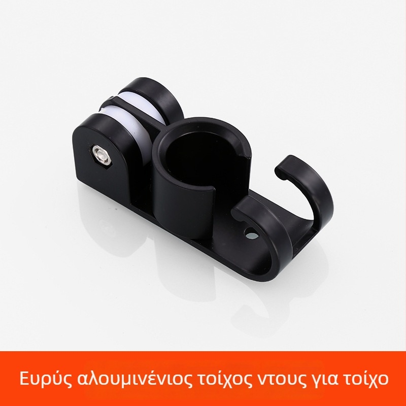 Σετ κεφαλής ντους με χειρολαβή και σωλήνα - Top-Spray βροχής ντους, ανοξείδωτο ατσάλι, περιστρεφόμενη βάση