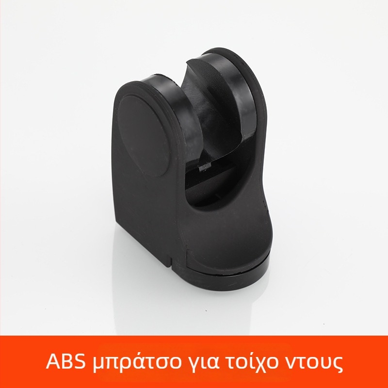 Σετ κεφαλής ντους με χειρολαβή και σωλήνα - Top-Spray βροχής ντους, ανοξείδωτο ατσάλι, περιστρεφόμενη βάση